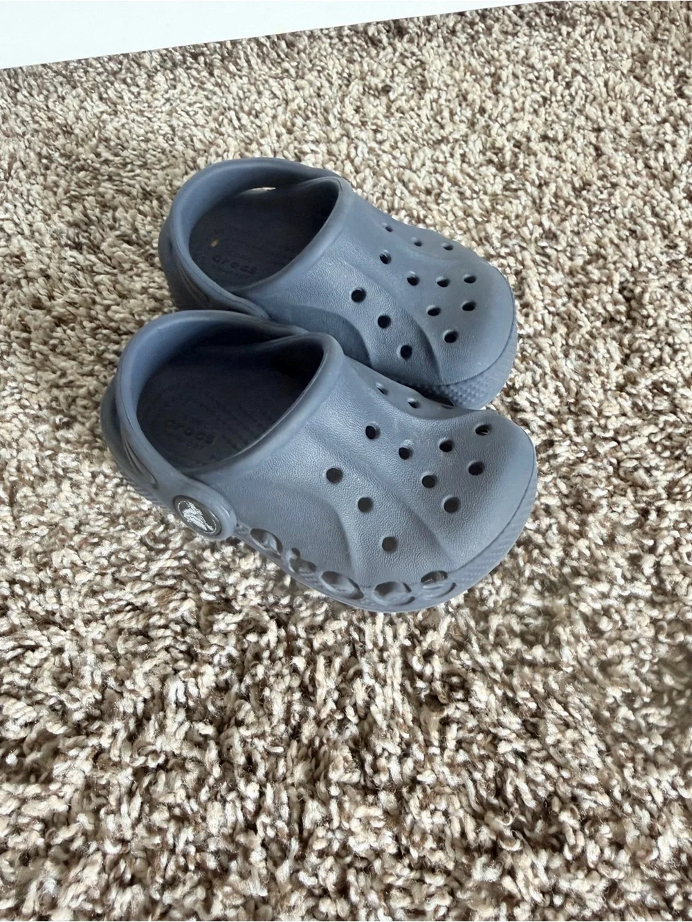 CROCS Kids' Lightweight Clog in Gray